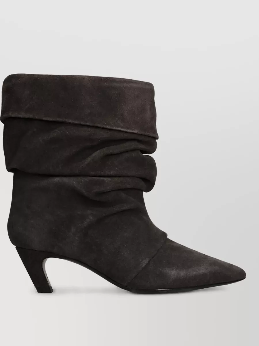 Ash Leather Ankle Boots