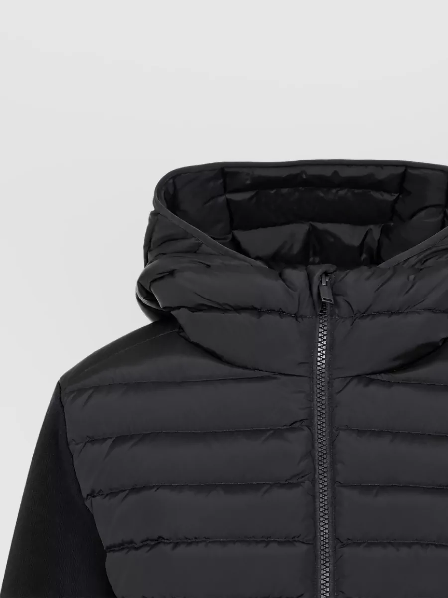 Canada Goose Quilted Wool Hoodie Jacket