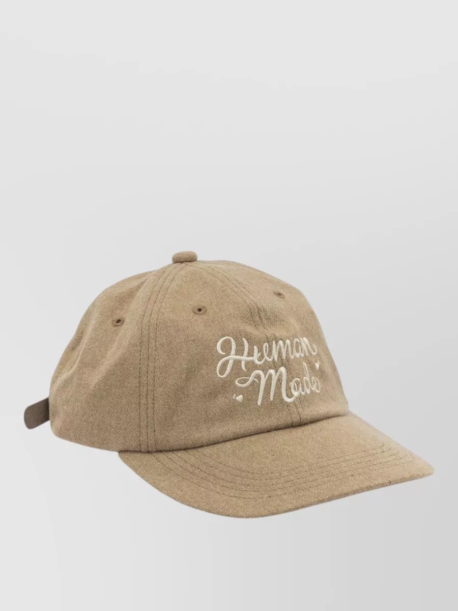 Human Made Wool Baseball Cap Curved Brim Vents