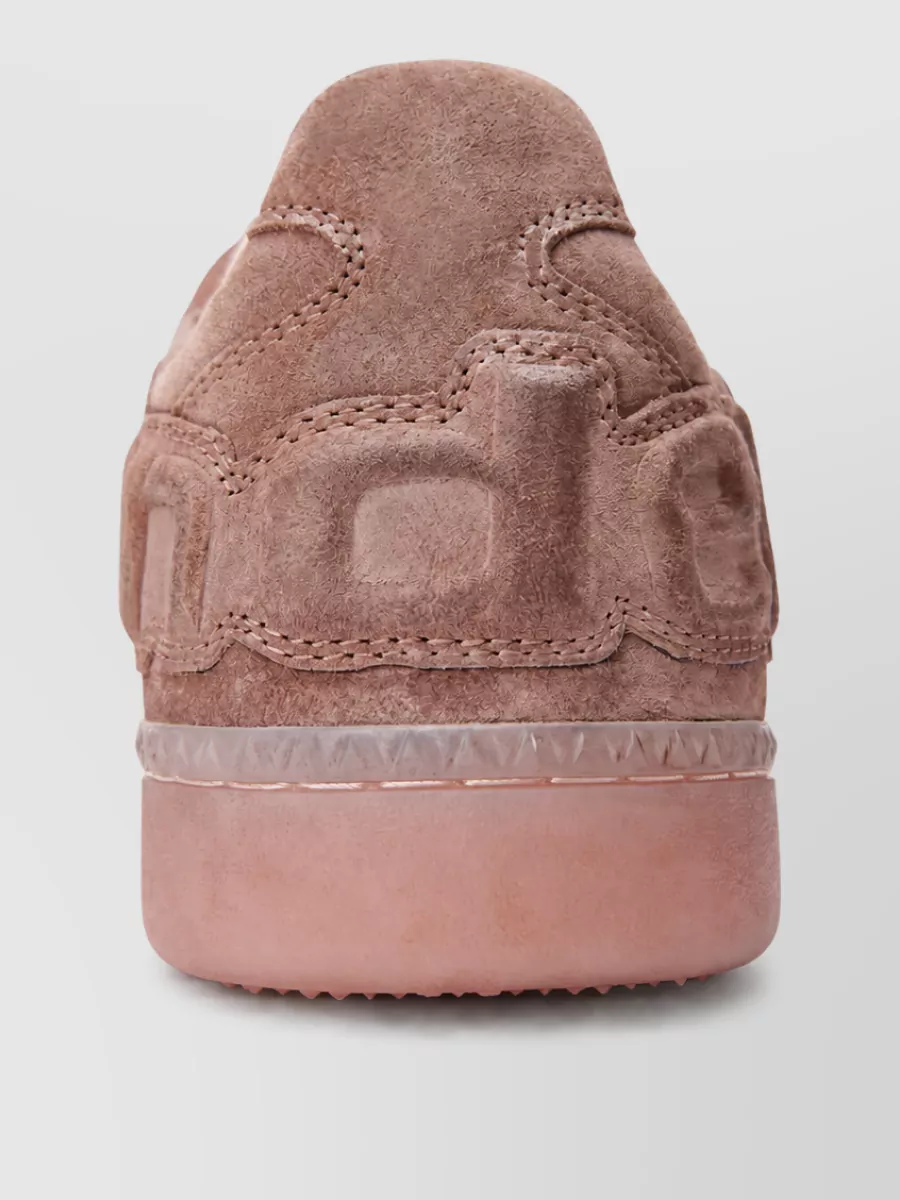 Alexander Wang Leather Low-Top Sneakers