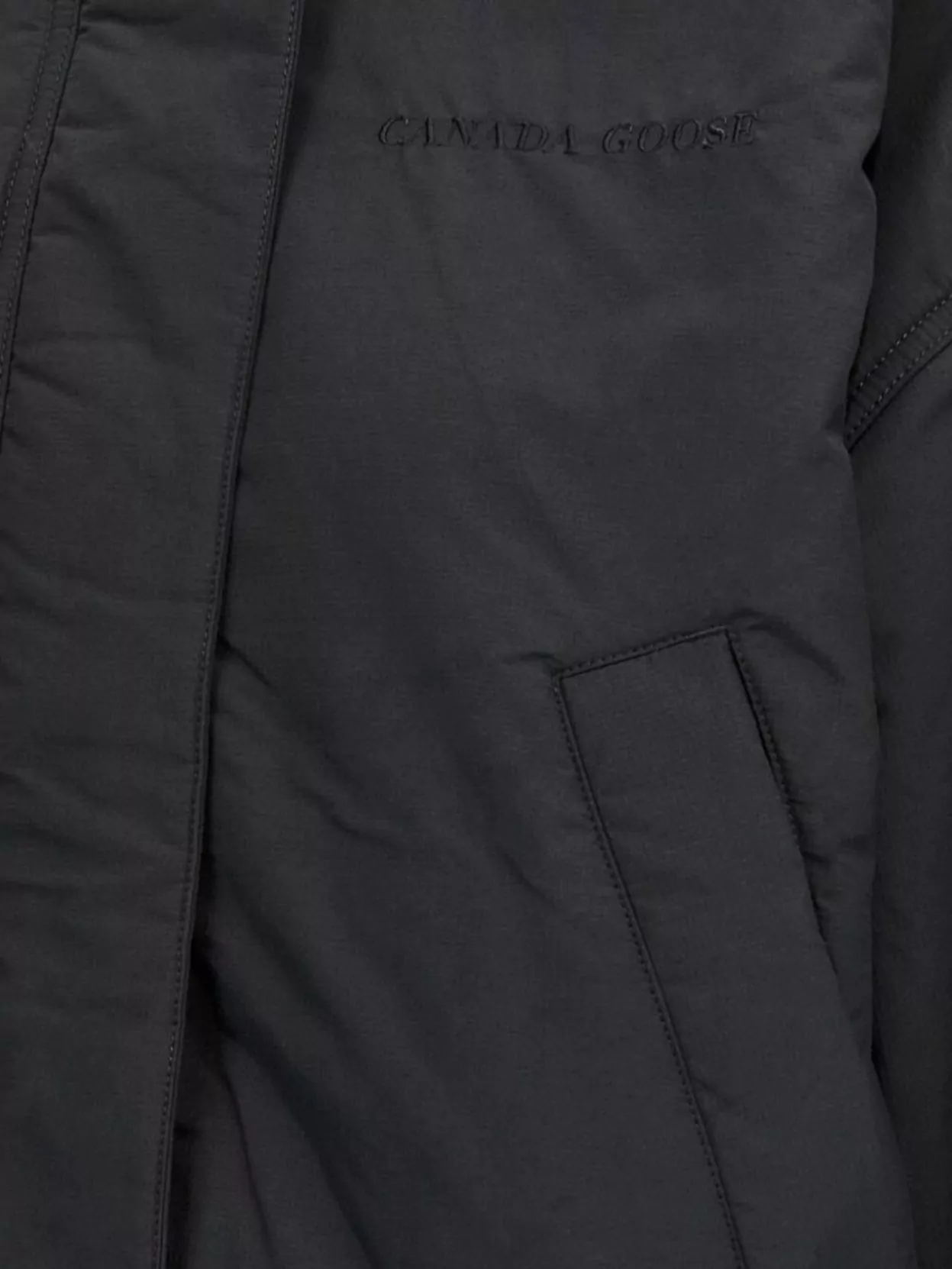 Canada Goose Reversible Bomber Jacket Hooded Design