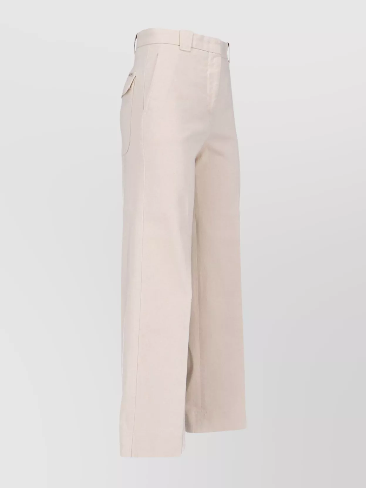 Incotex Wide-Leg Trousers With Pockets And Loops