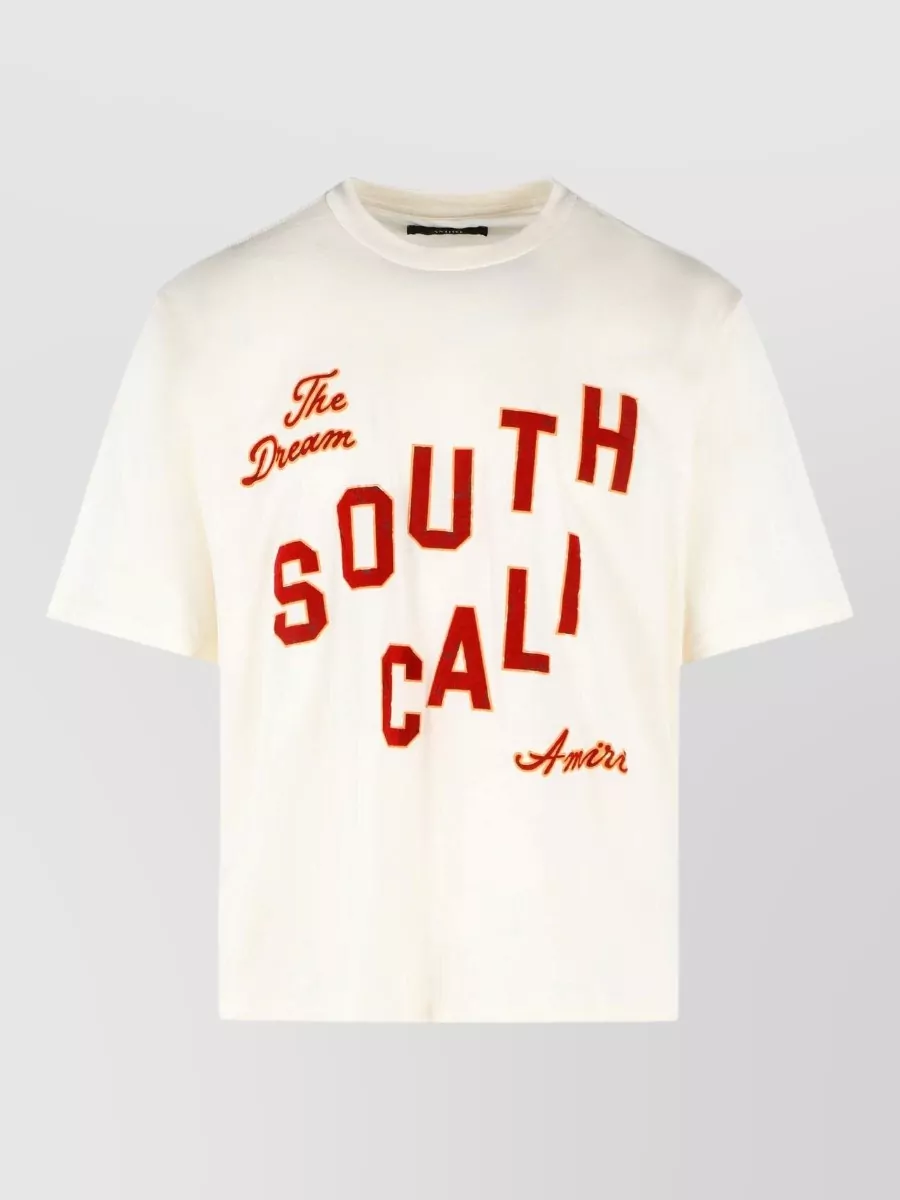 Amiri cotton logo-print t-shirt
