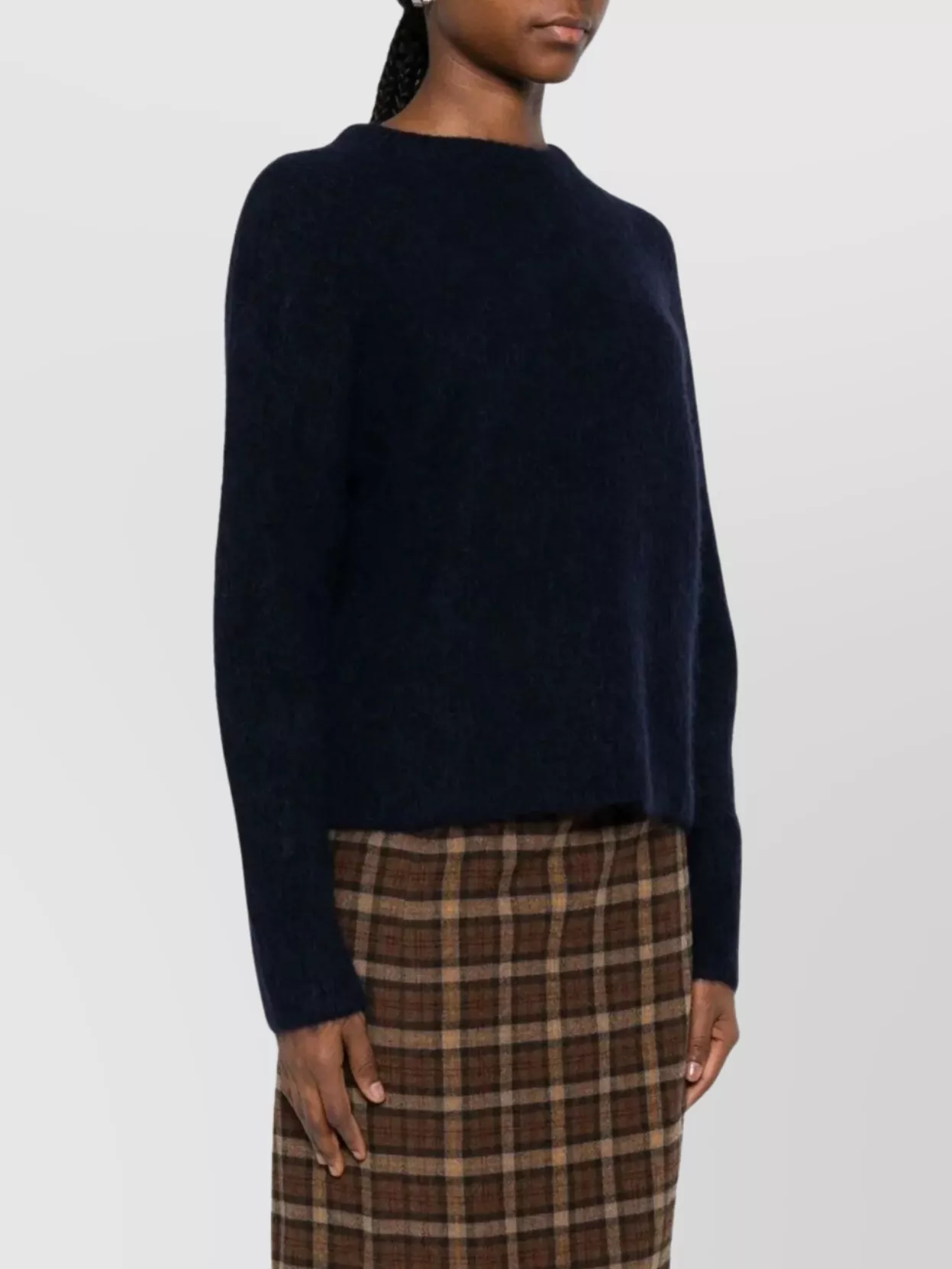 Woolrich Alpaca Blend Crew Neck Long Sleeve Sweater