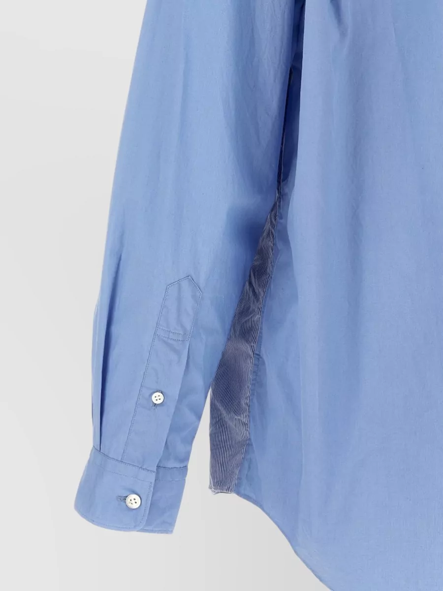 Comme Des Garçons Cotton Patchwork Shirt