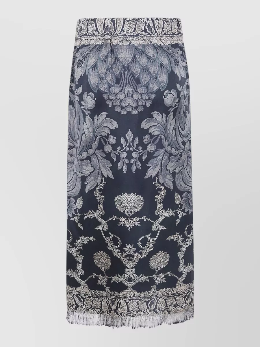 Pierre Louise Mascia Silk Wrap Skirt