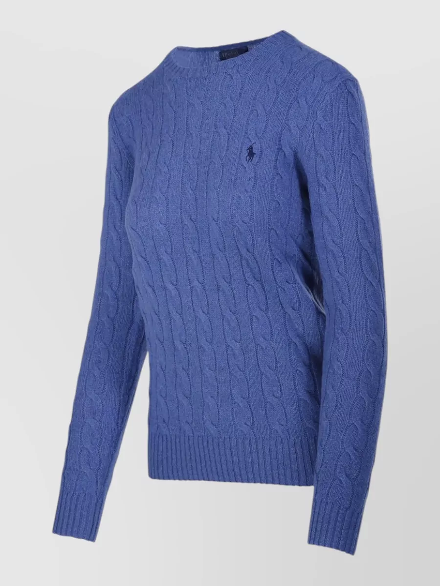 Ralph Lauren Wool Cashmere Long Sleeve Pullover