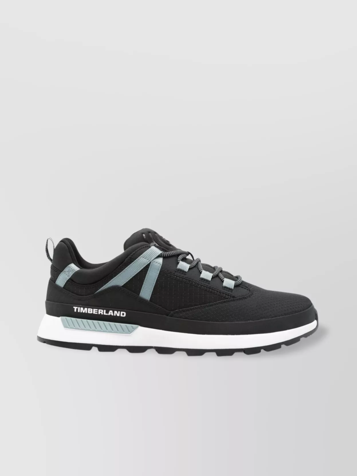 Timberland Low Top Chunky Sole Lace Up Sneaker In Black