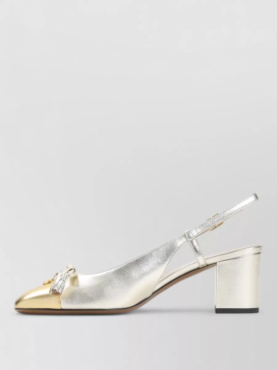 Valentino Garavani Leather Slingback Pumps