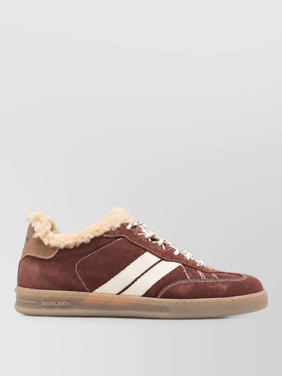 Woolrich Leather Low-Top Sneakers