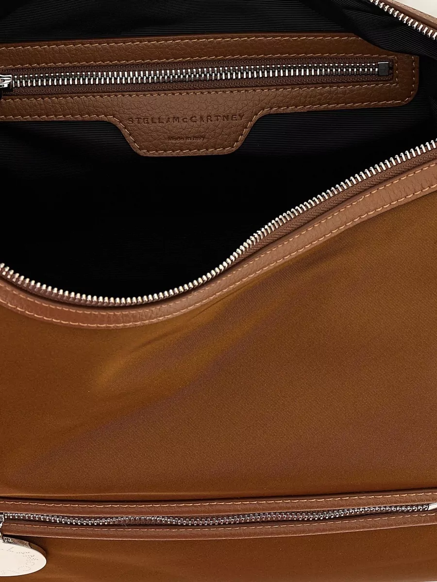 Stella Mccartney Dartmoor Shoulder Bag Front Zip Top Handle