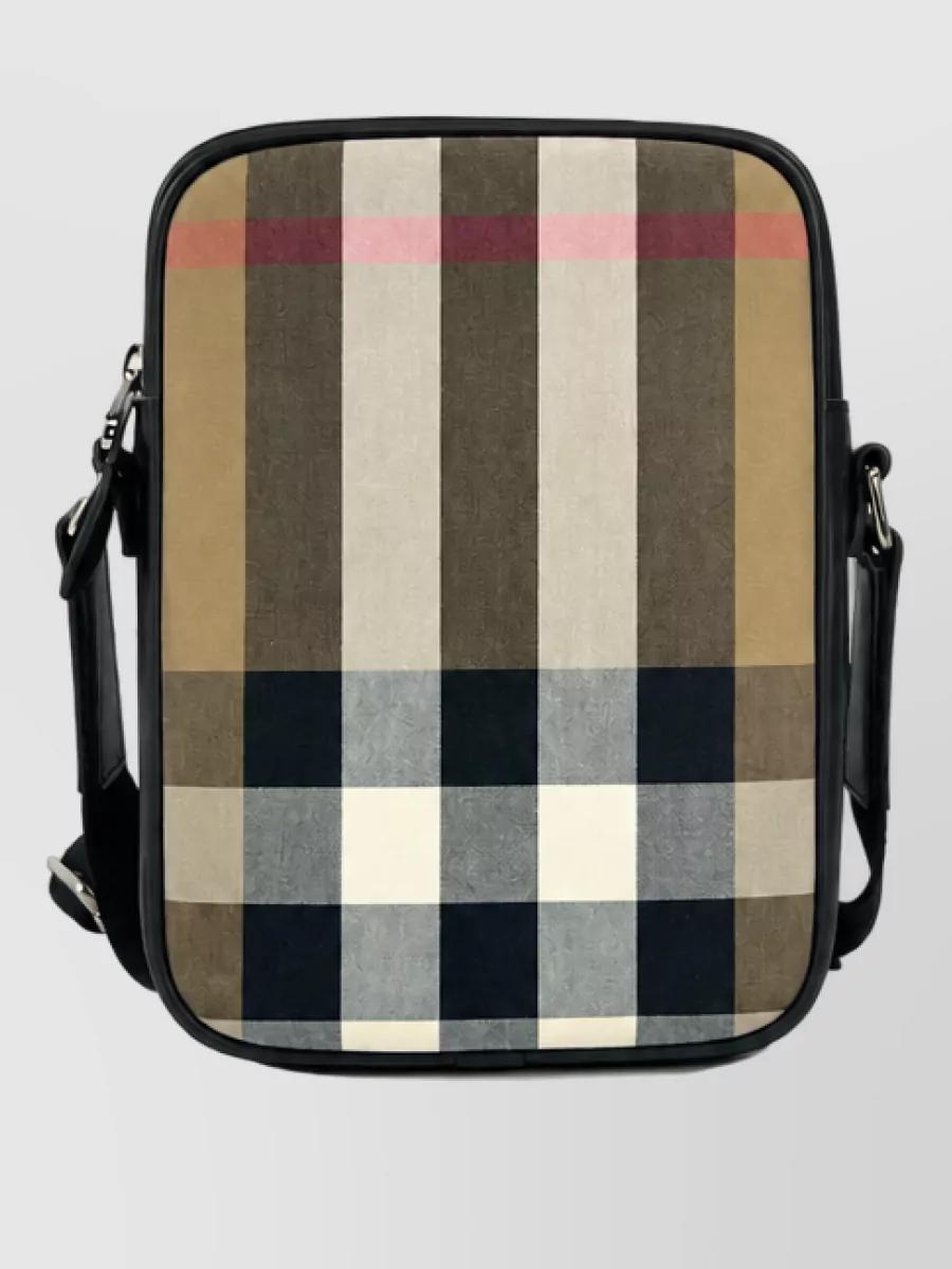 Burberry check shoulder bag
