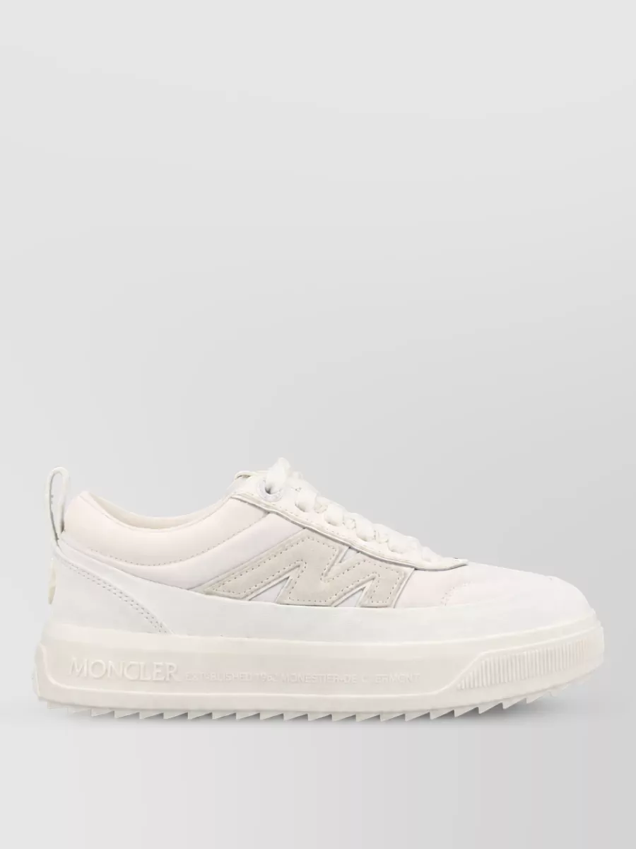 Moncler Leather Low-Top Sneakers