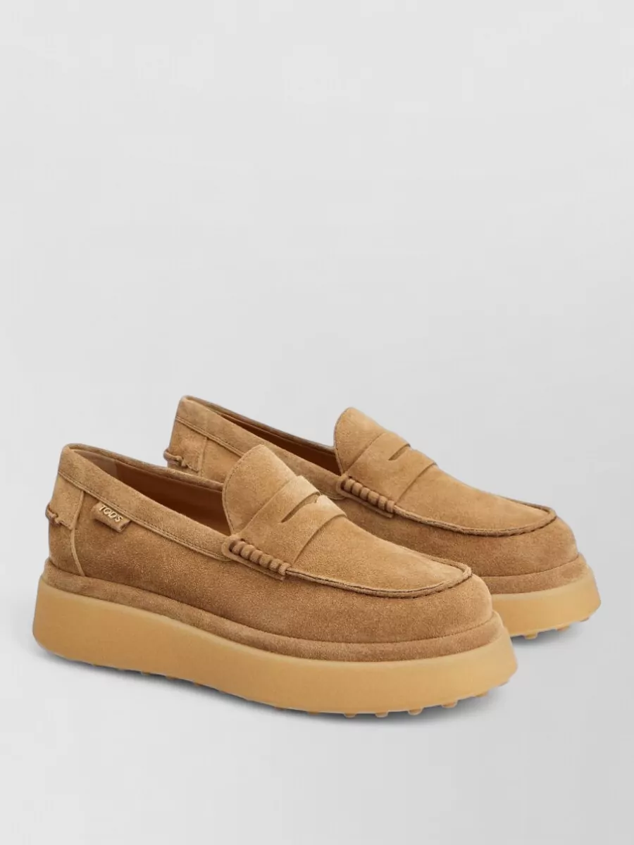 Tod's suede leather mules