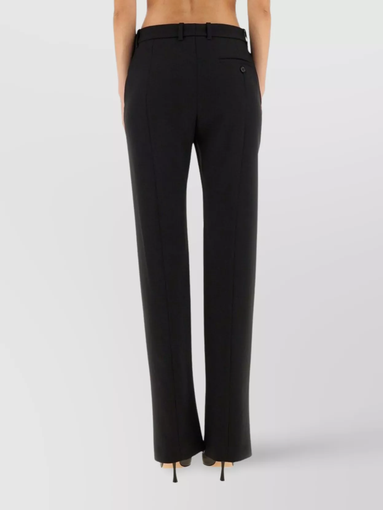 Alexander Mcqueen Tailored Trousers With Pockets And Crease
