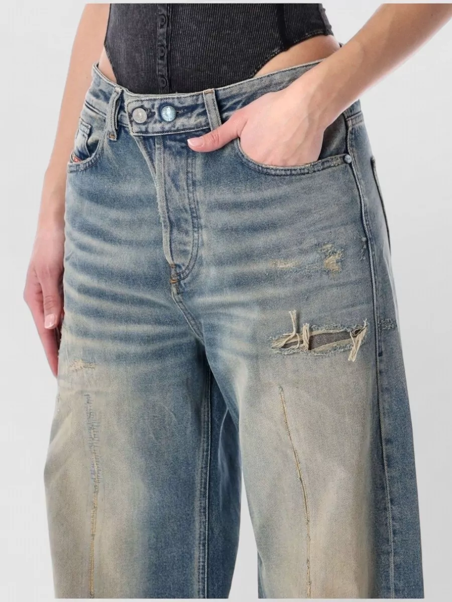 Diesel 1996 D Dire Denim Distressed Trousers