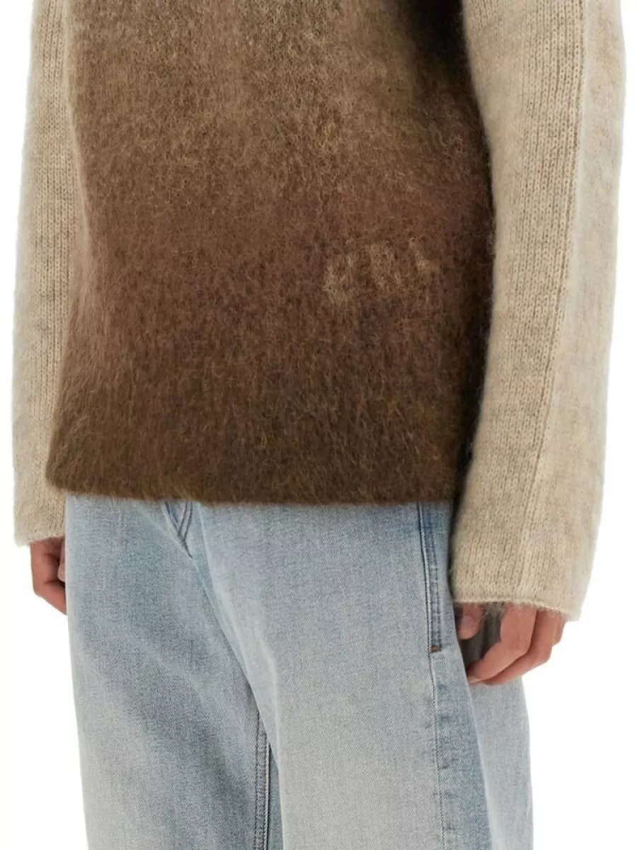 Erl Mohair Blend Knit Jumper