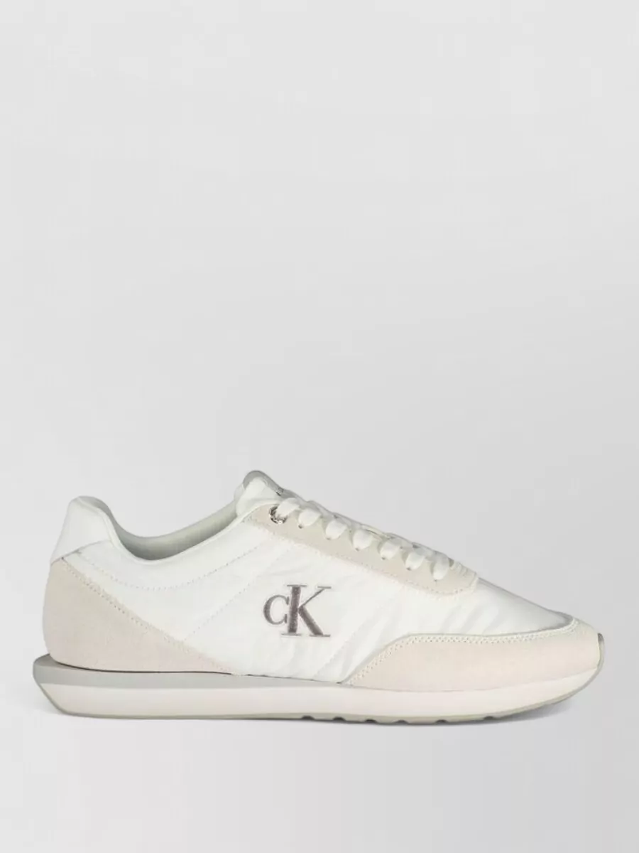 Calvin Klein Leather Low-Top Sneakers