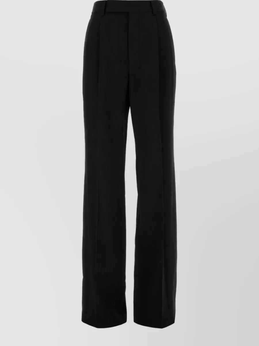 Saint Laurent Embroidered suit trousers