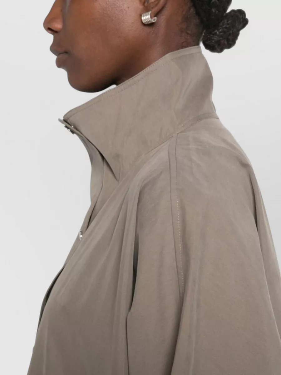 Totême Cotton Blend Oversized Single-Breasted Jacket