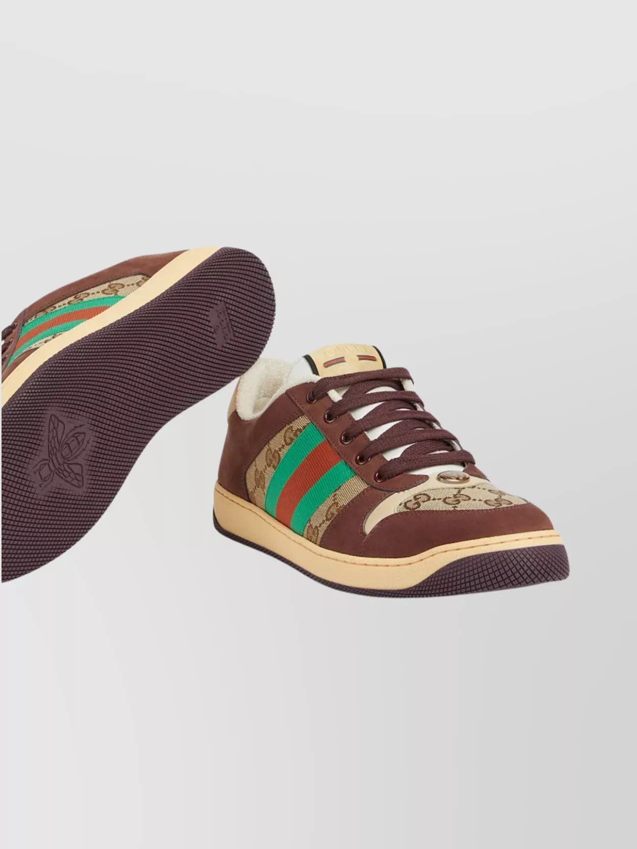 Gucci Contemporary Low Top Sneakers Stripes