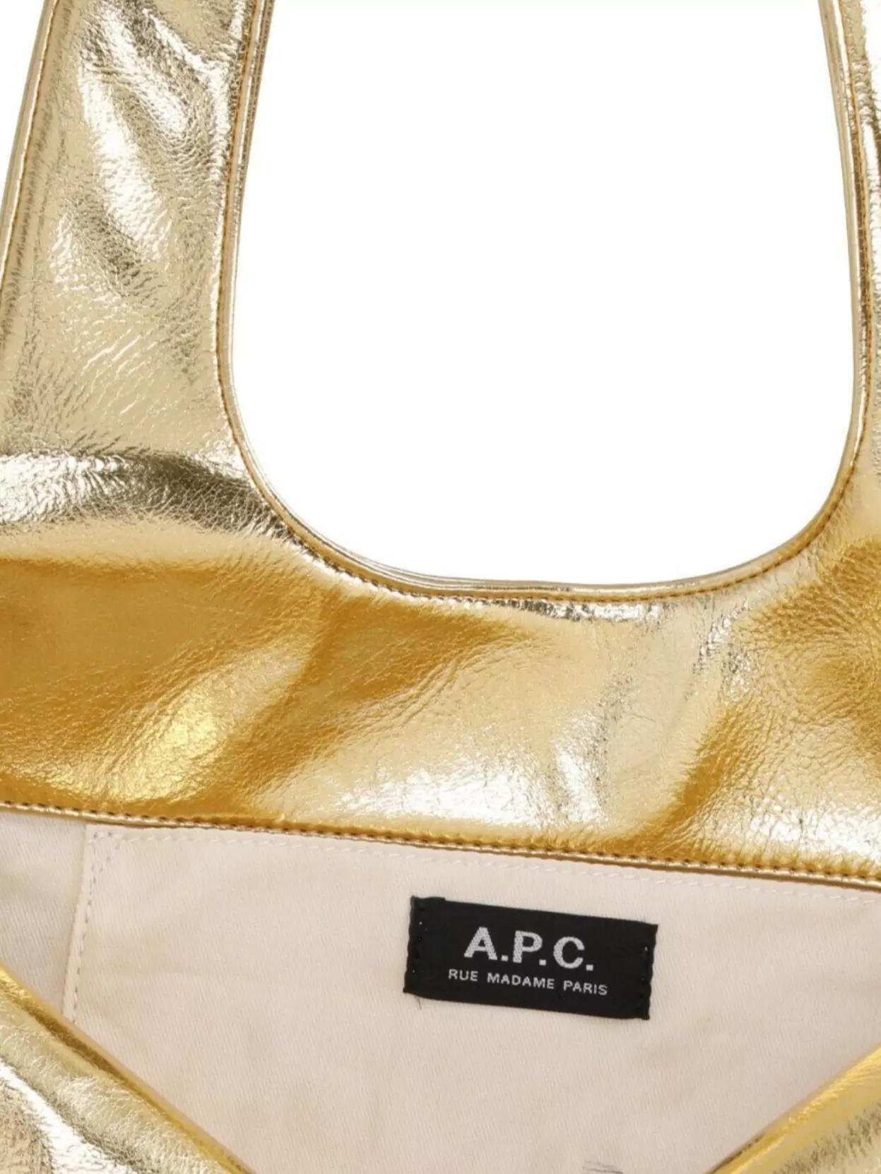 A.p.c. Women's Metallic Finish Shopping Shoulder Bag