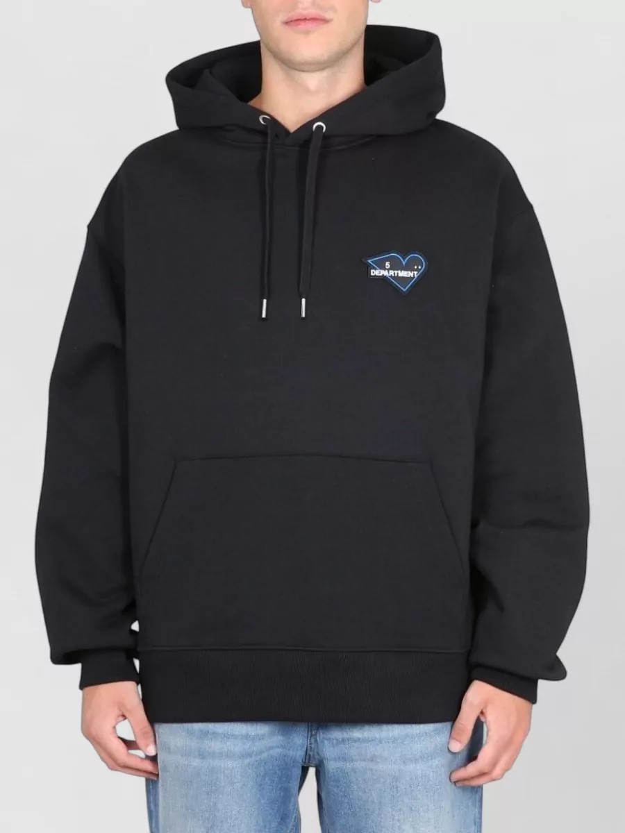 Department Five Cotton Logo-Patch Hoodie