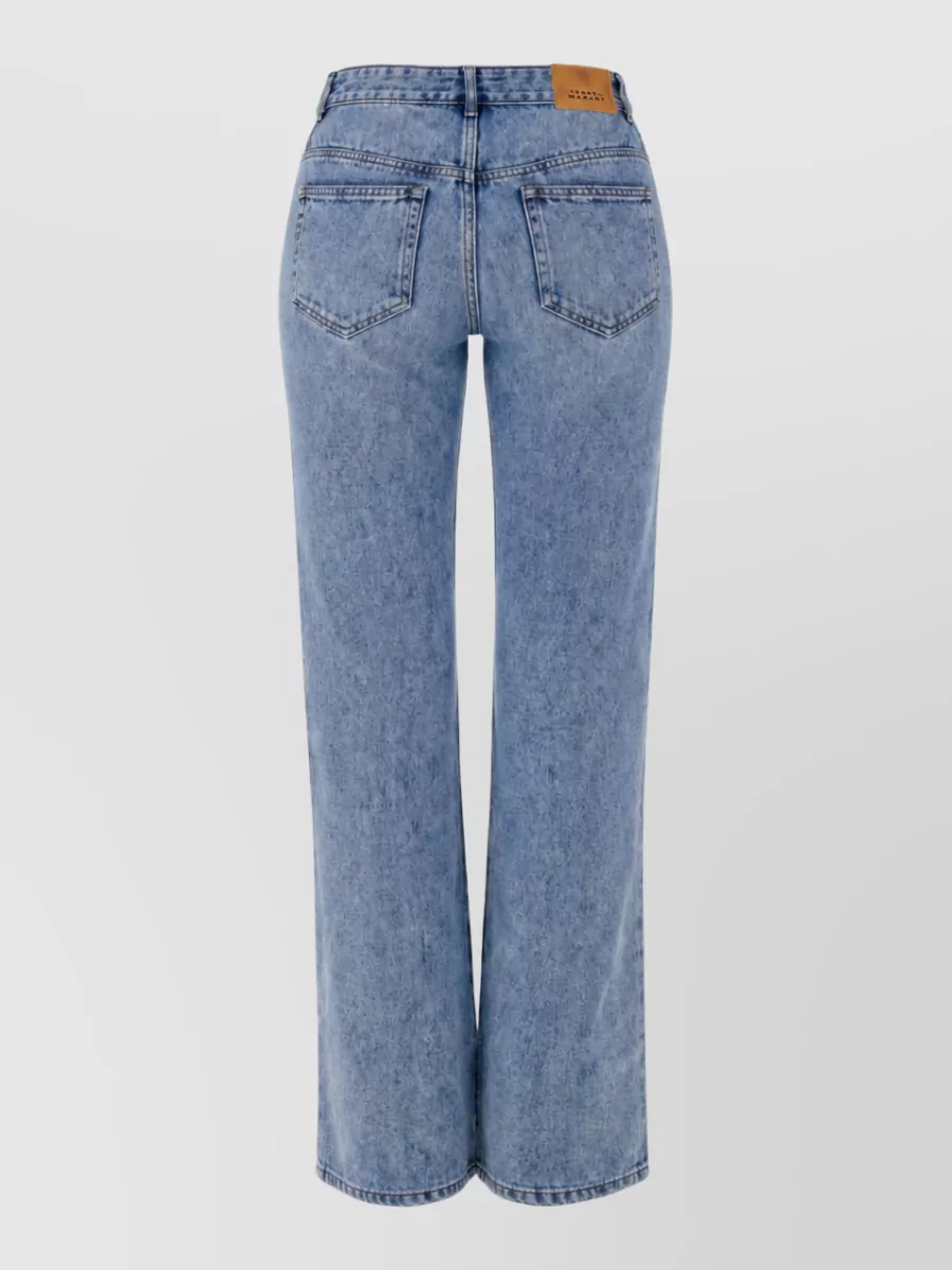 Isabel Marant Belvira Straight-Leg Jeans