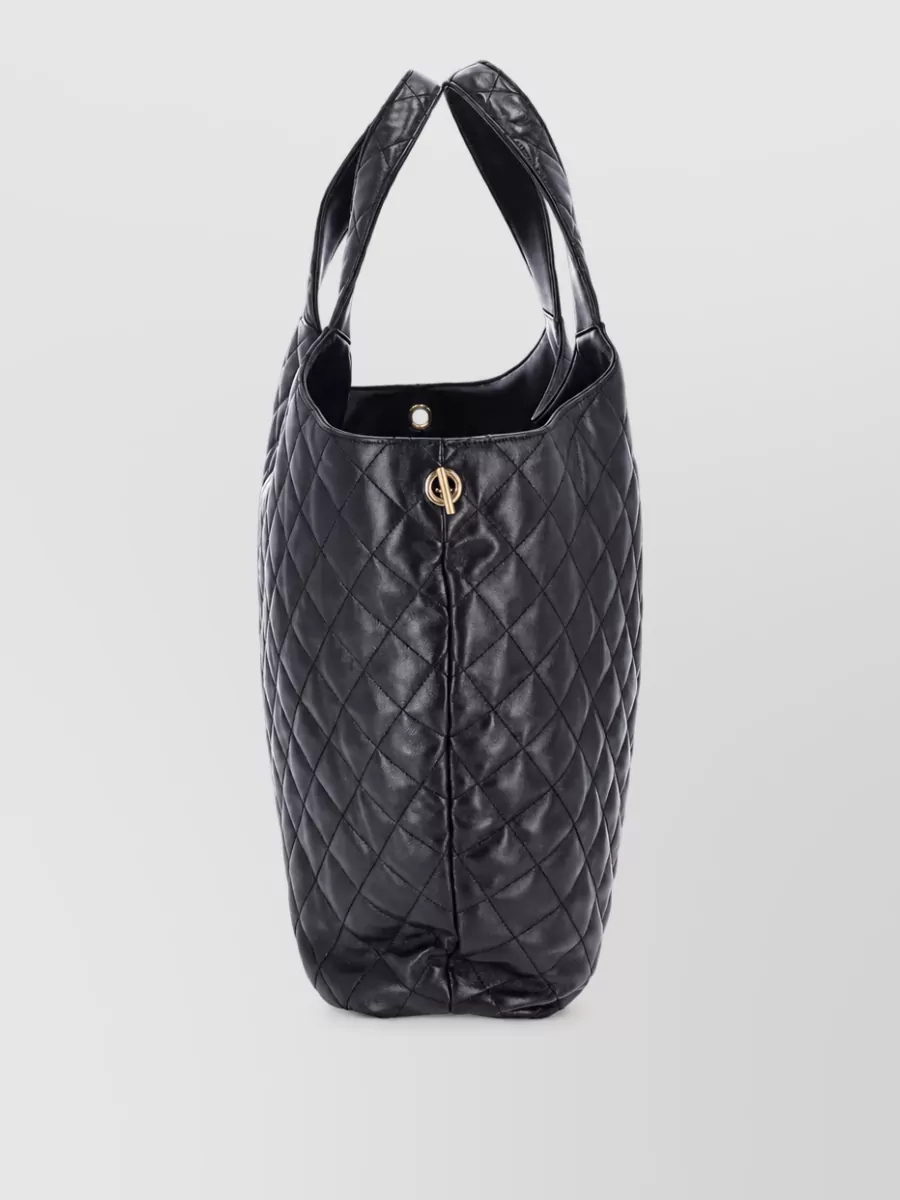 Saint Laurent Shopper Leather Tote Bag