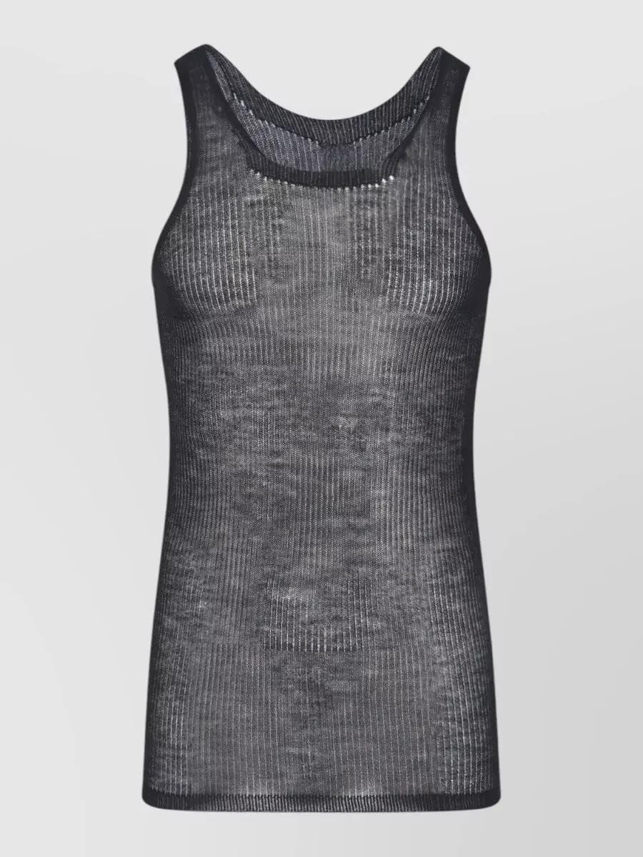 Rick Owens Cashmere knit tank top