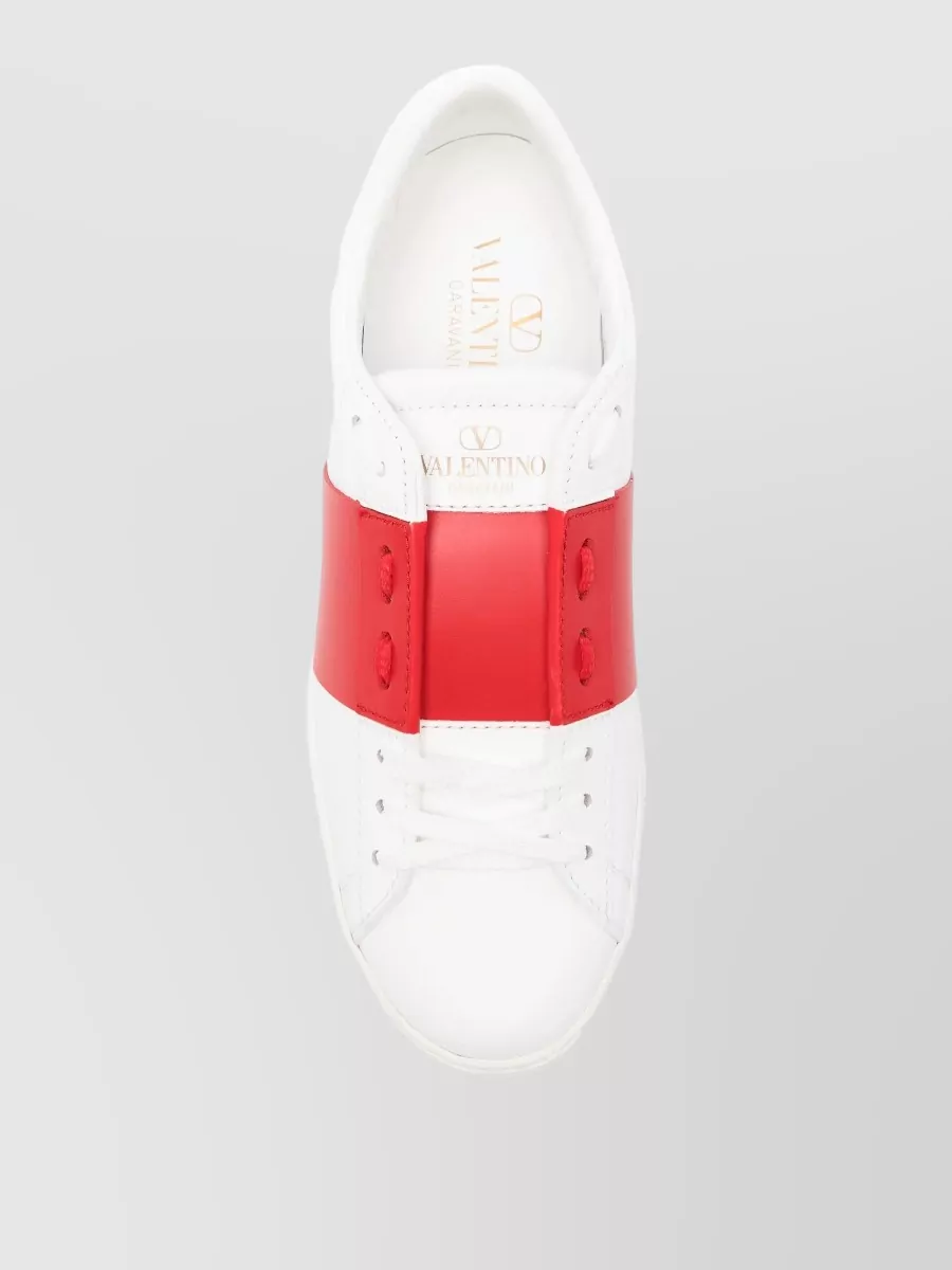 Valentino Garavani Leather Low-Top Sneakers