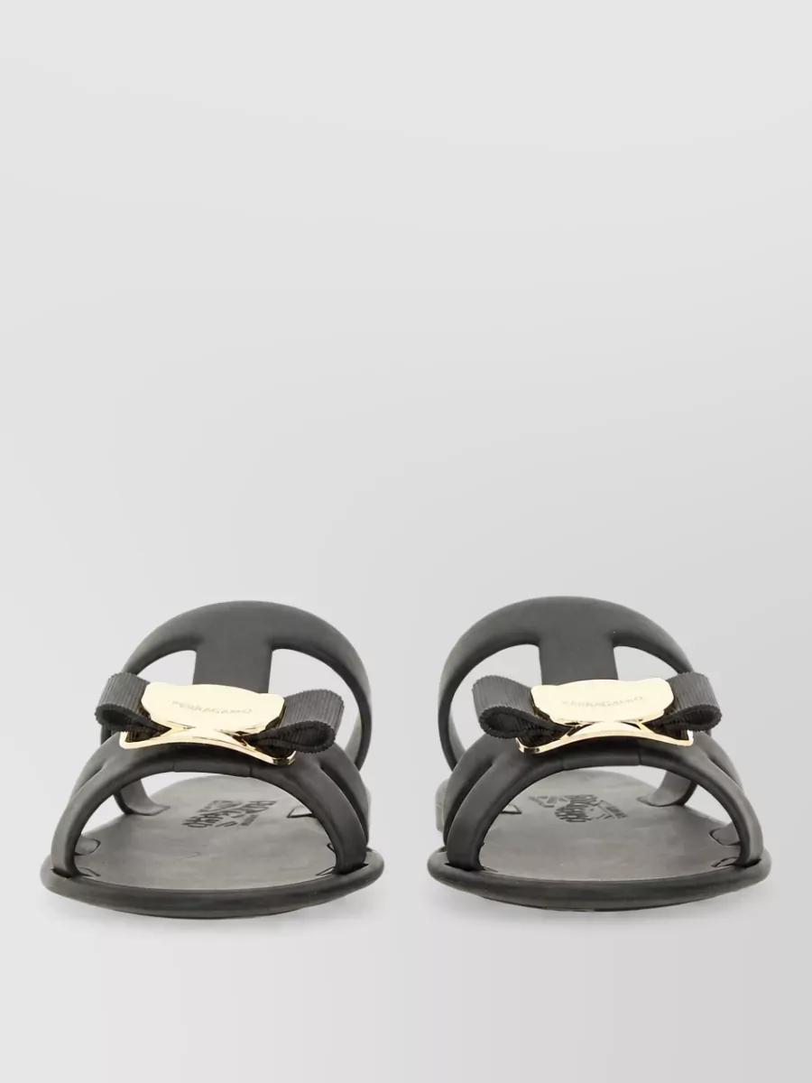 Ferragamo rubber slides