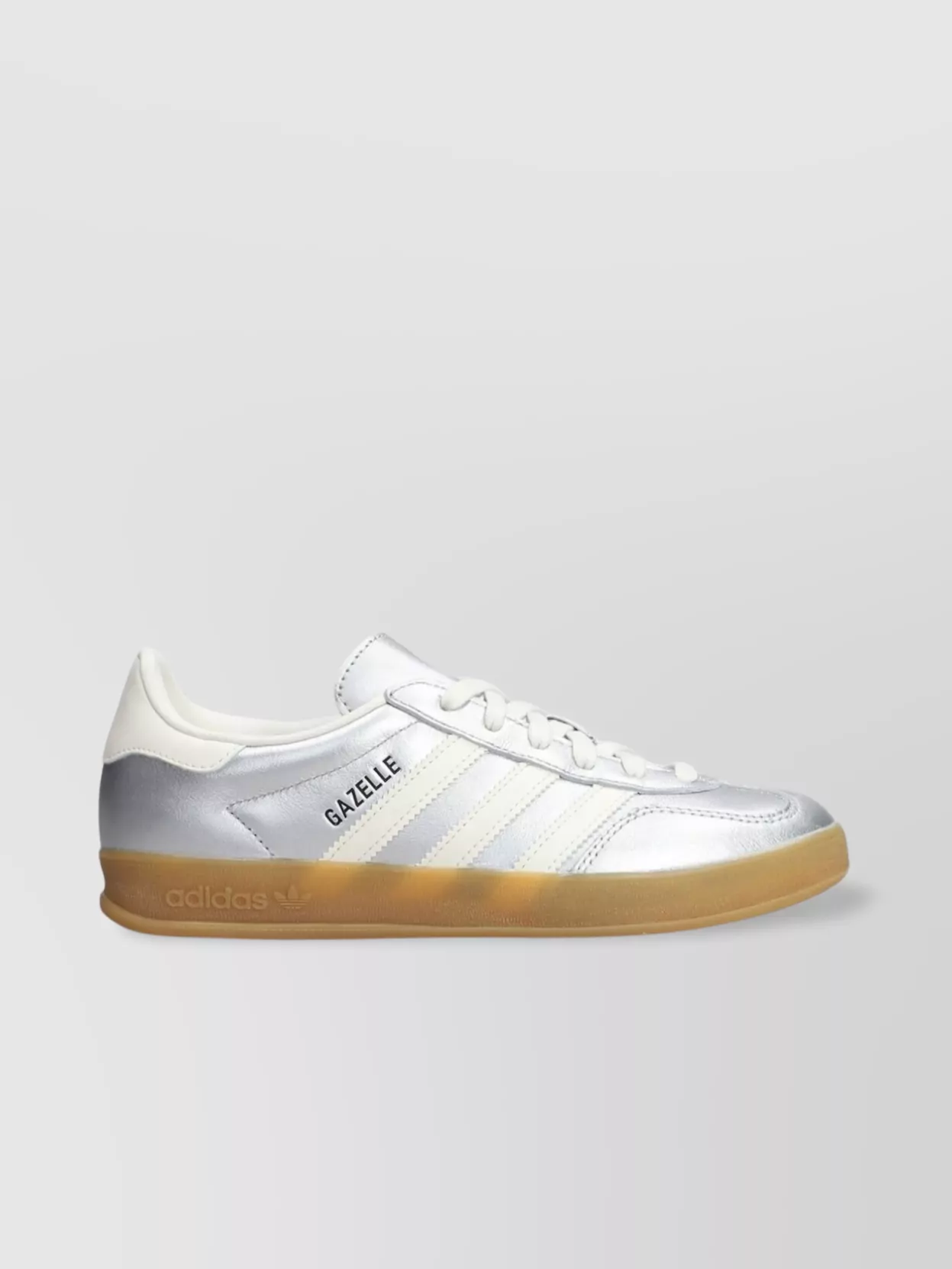 Adidas Metallic Logo Sneakers Padded Ankle