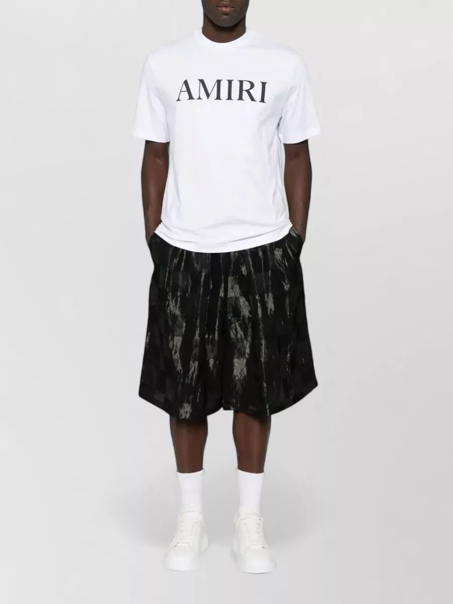 Amiri Logo Print T Shirt