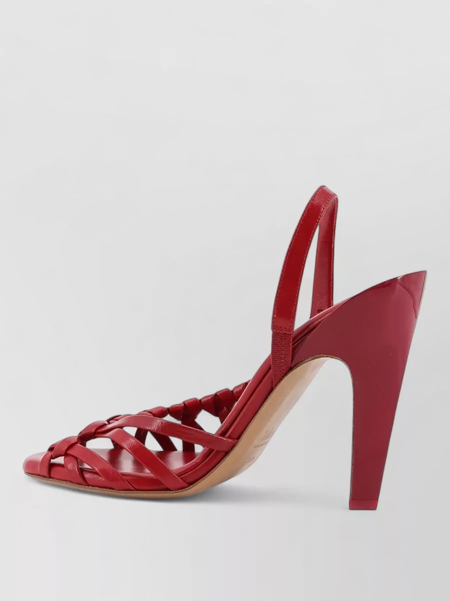 Chloé Leather High-Heel Sandals