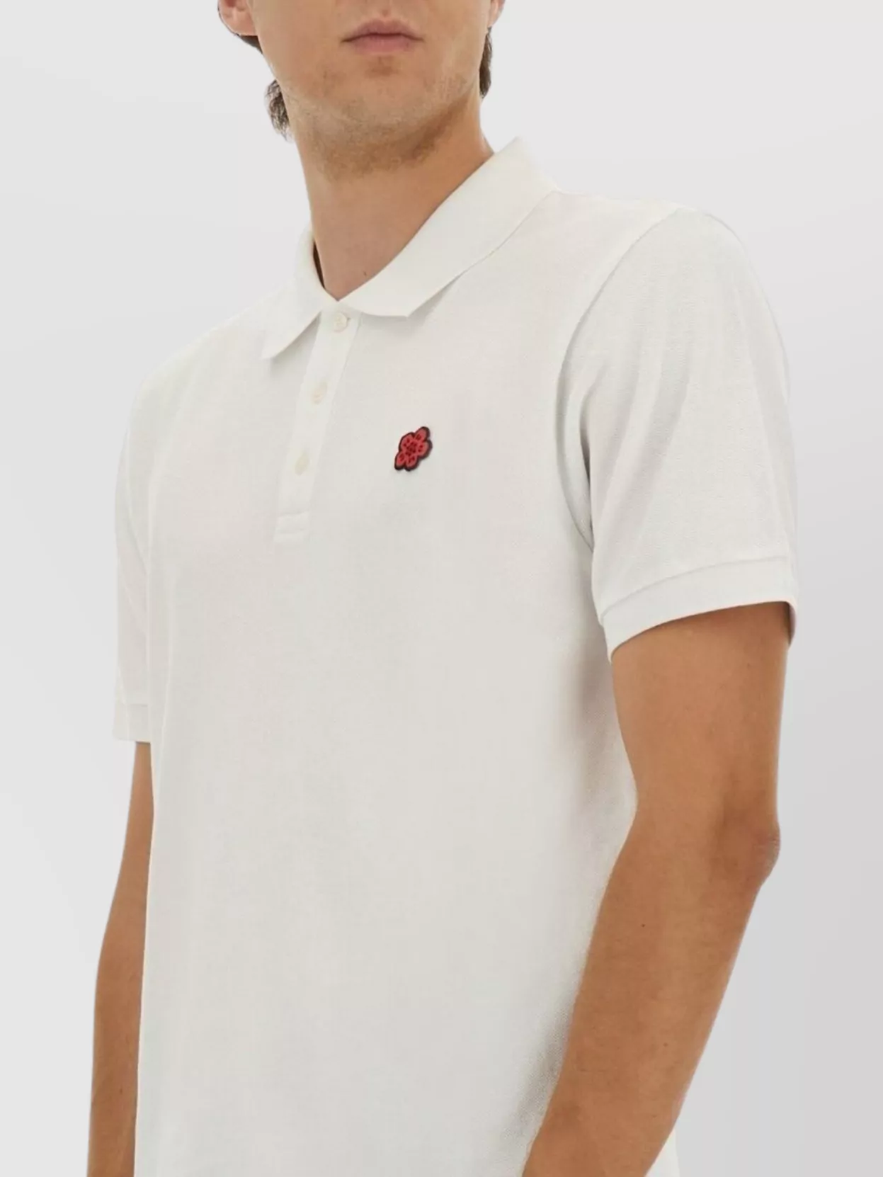 Kenzo Polo Shirt With Short Sleeves And Collar