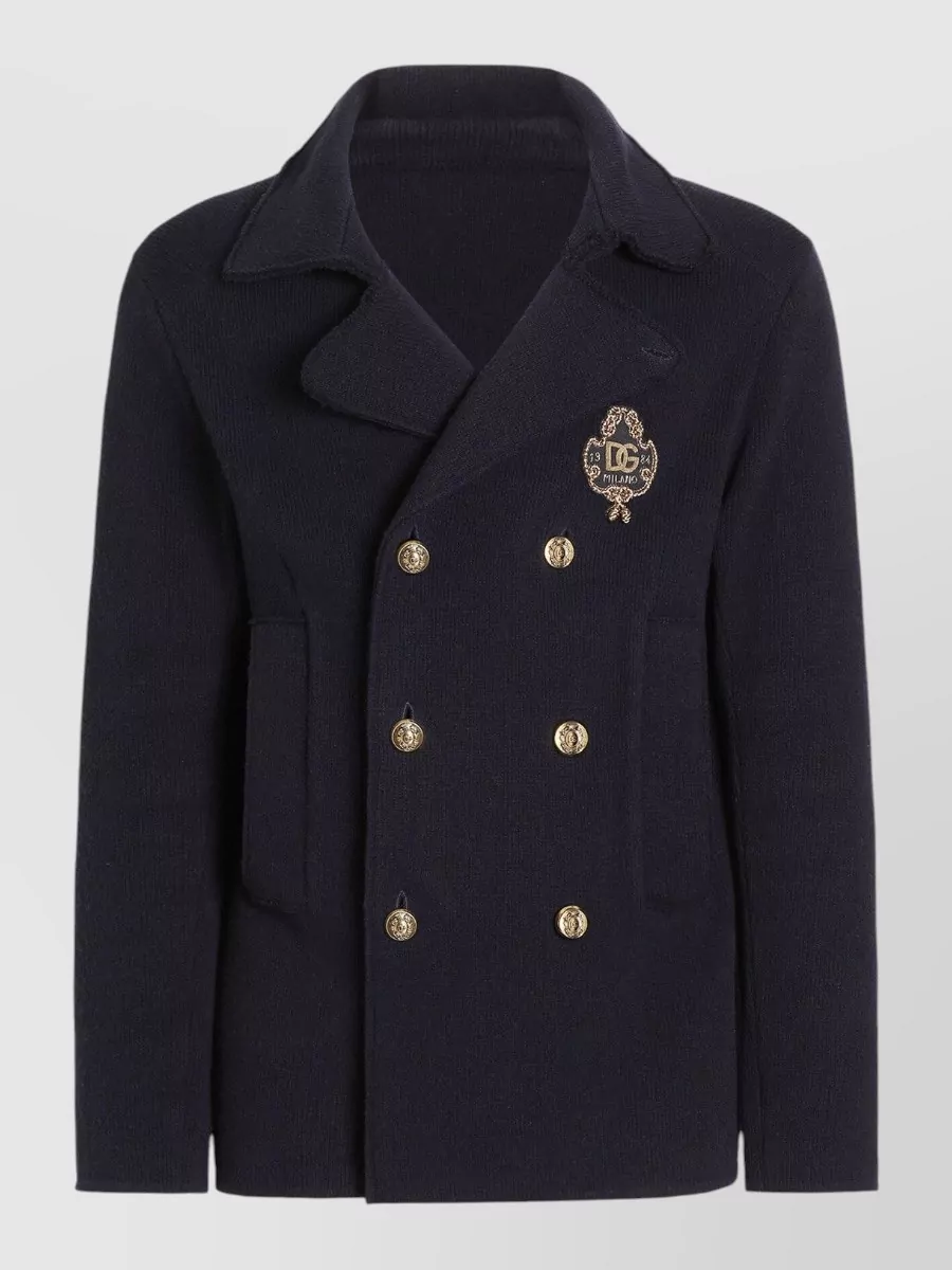 Dolce&Gabbana virgin wool double-breasted blazer