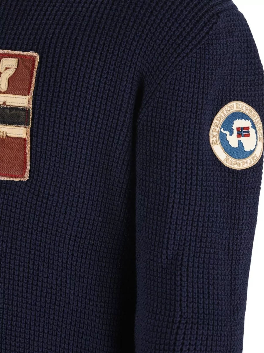 Napapijri Ribbed Crew Neck Jumper