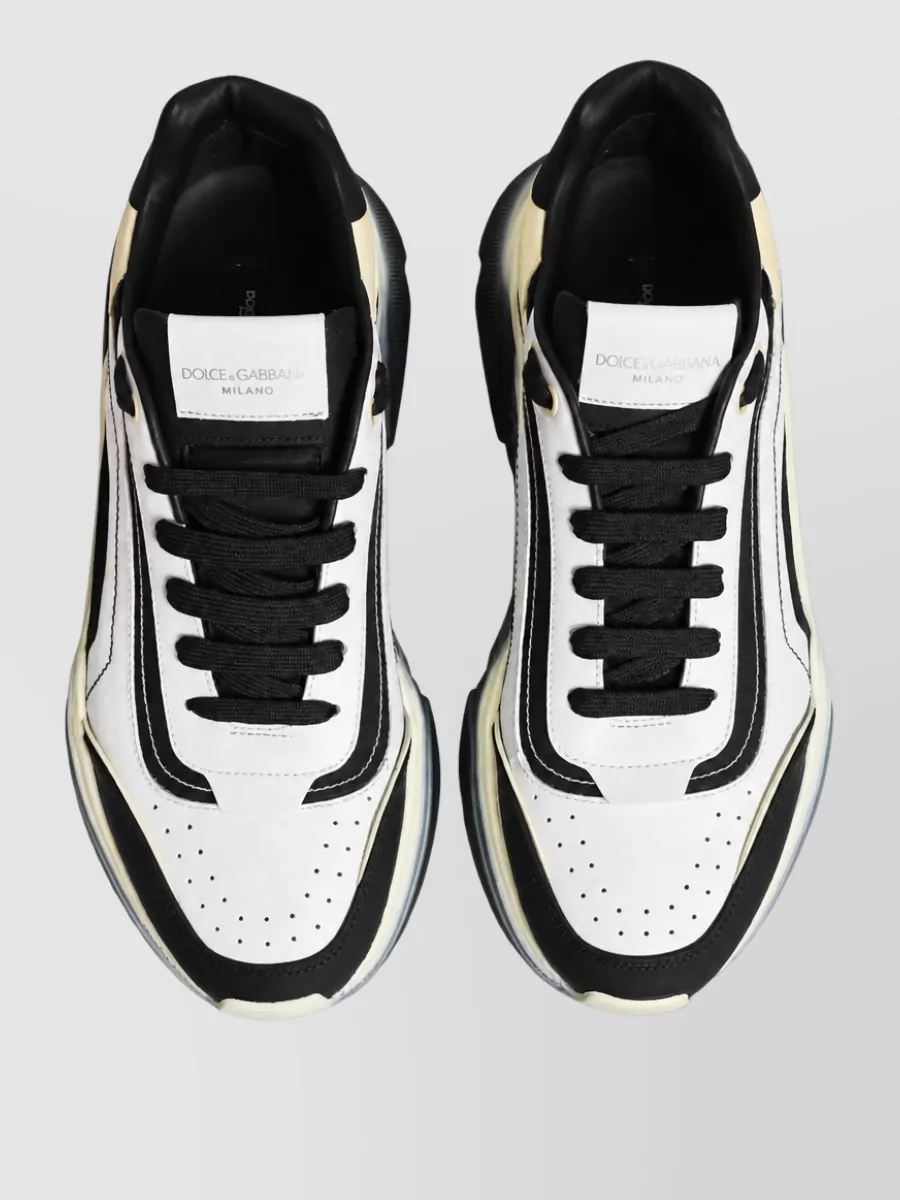 Dolce&Gabbana Leather Low-Top Sneakers
