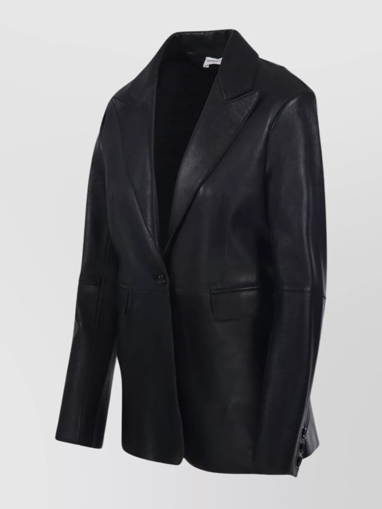 Parosh Flap Pocket Jacket With Long Sleeves And Lapels