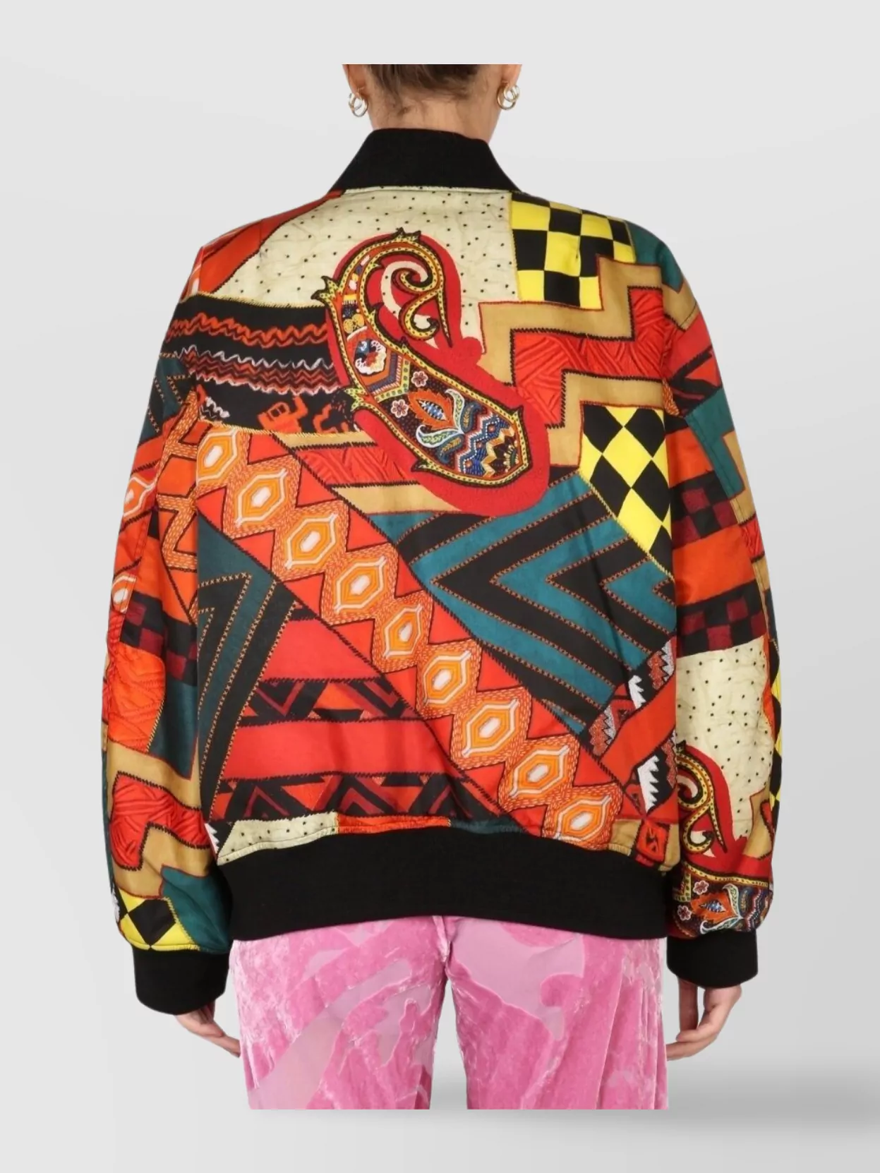 Etro Quilted Reversible Bomber Jacket