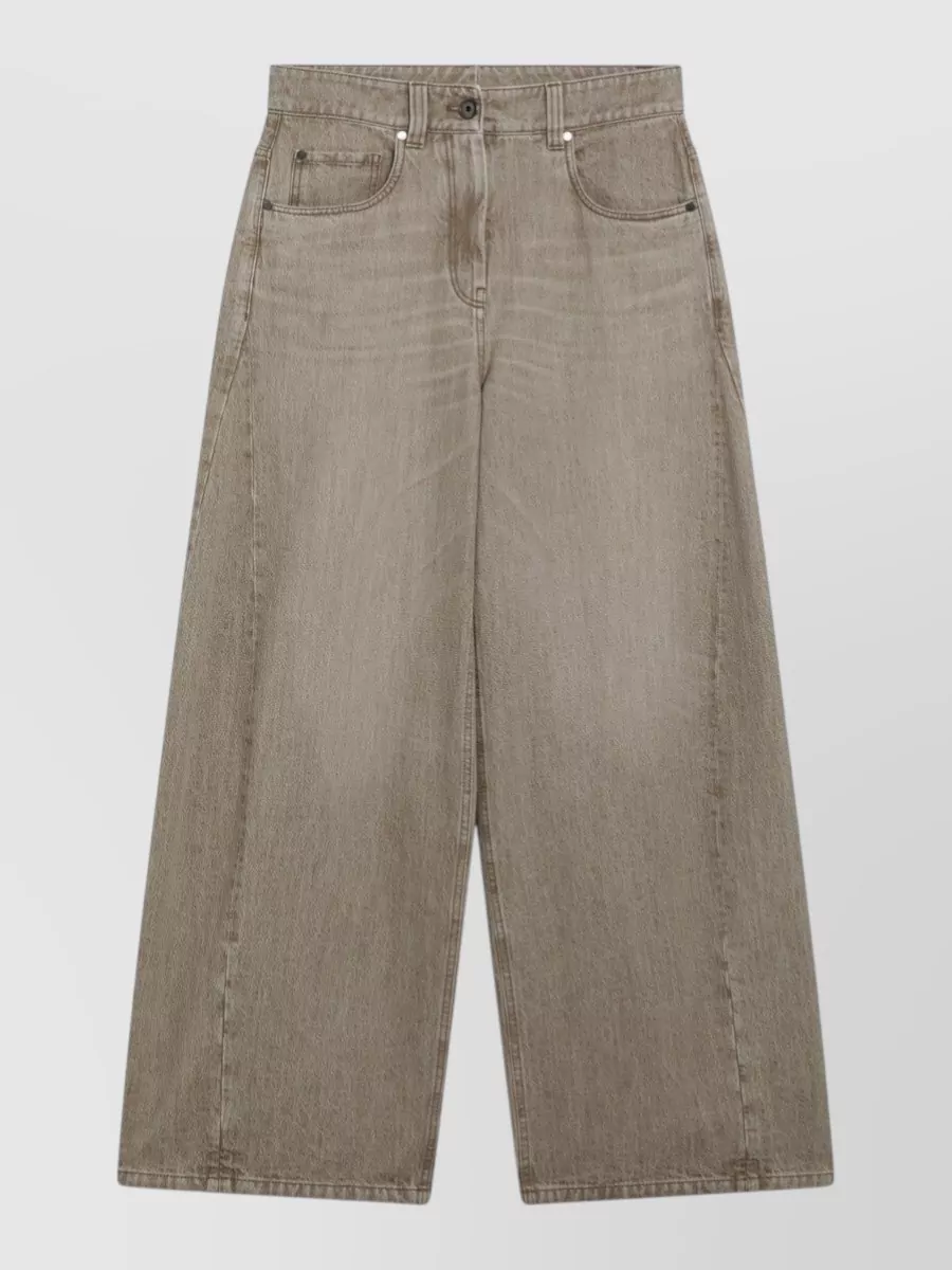 Brunello Cucinelli Wide-Leg Trousers