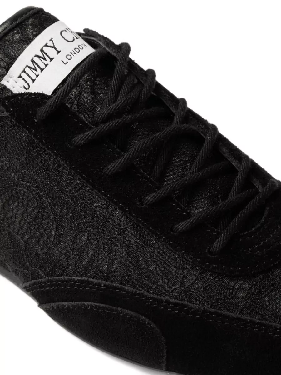 Jimmy Choo Leather Low-Top Sneakers