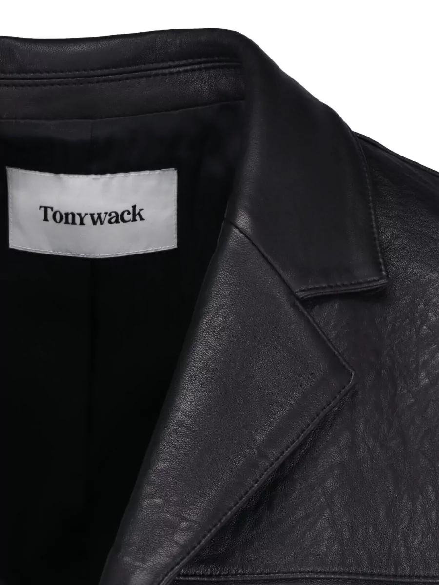 Tonywack Lamb Leather Coat
