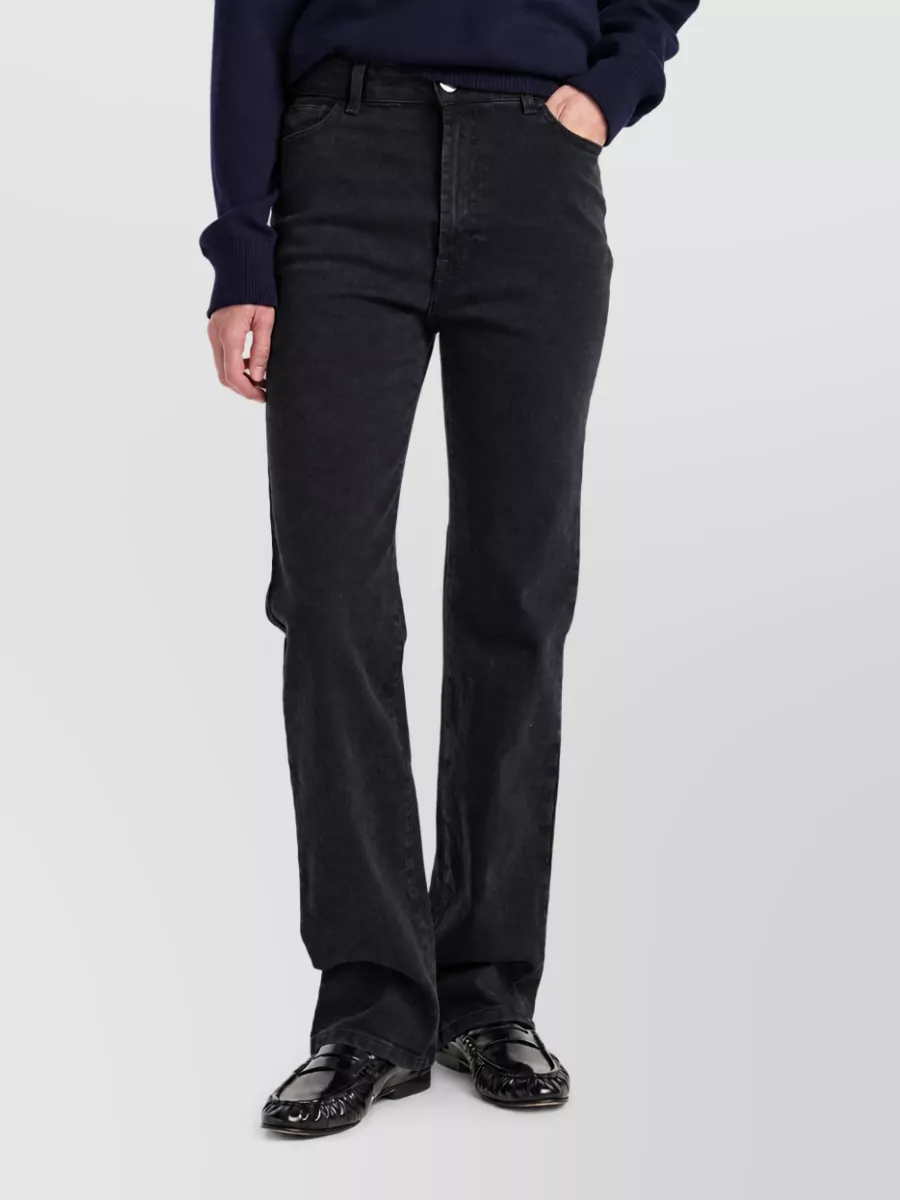 Róhe High-Rise Straight-Leg Jeans