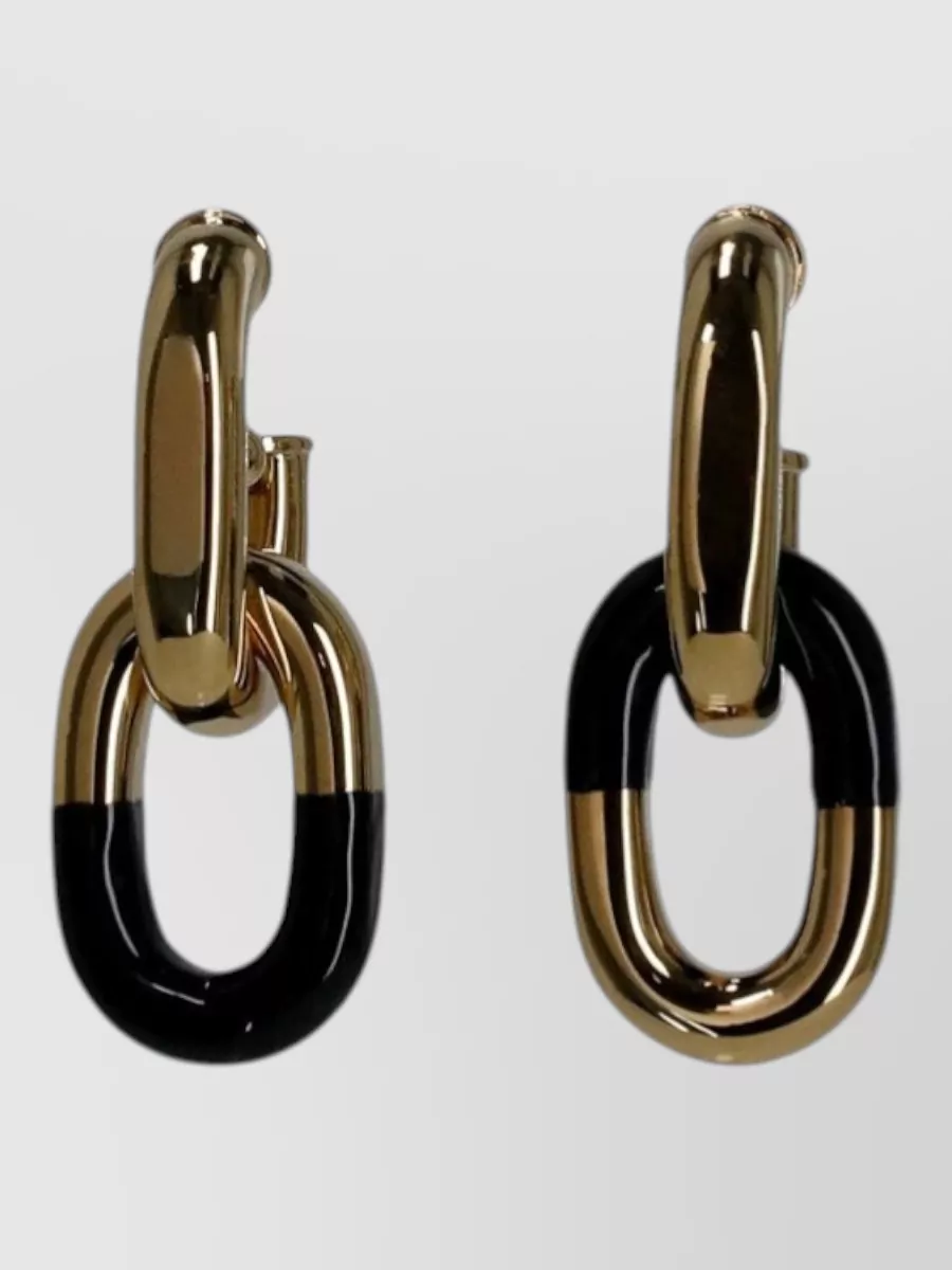 Paco Rabanne metal earrings