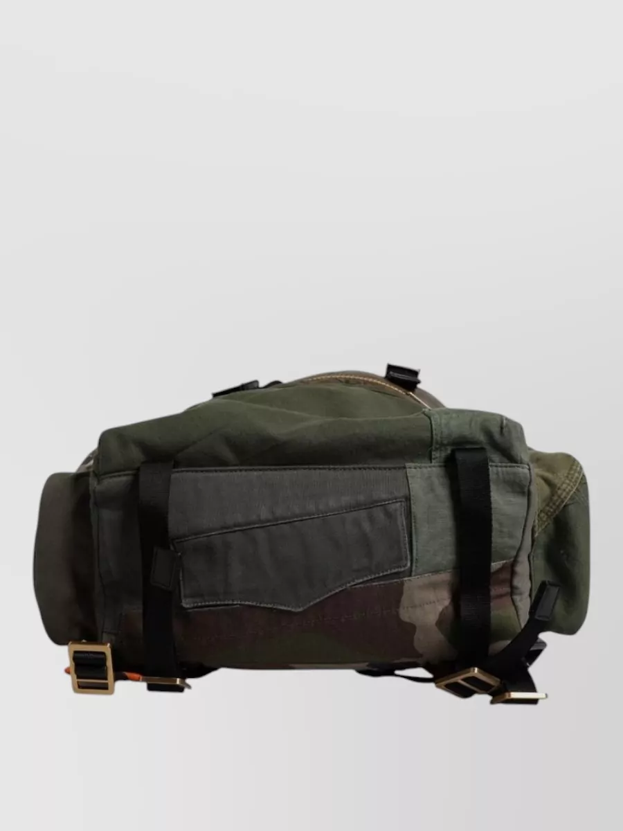 Dolce&Gabbana Camouflage Patchwork Backpack