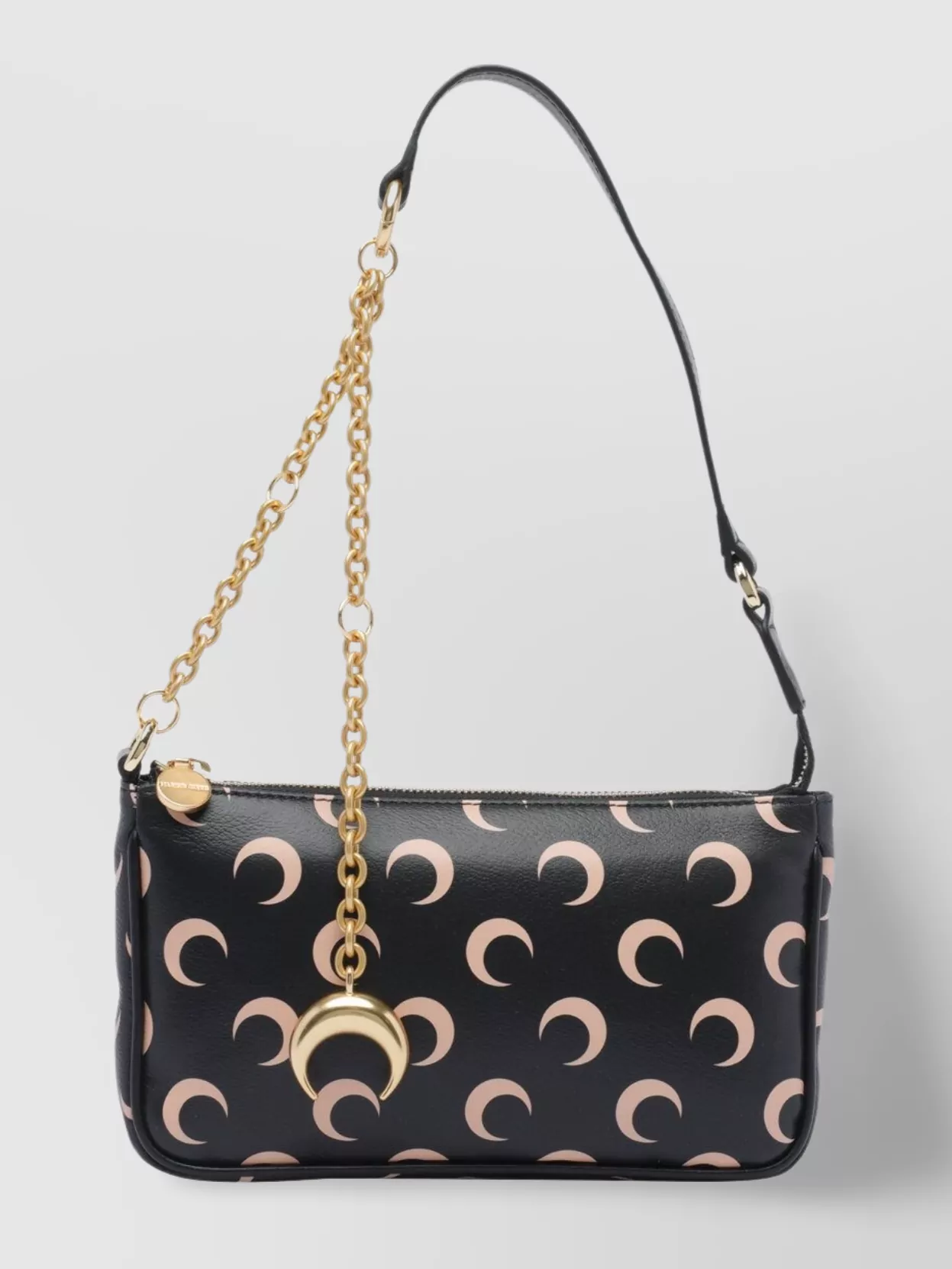 Marine Serre Moon Crescent Shoulder Bag