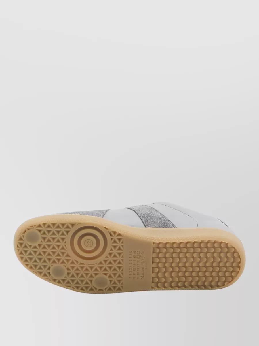 Maison Margiela Replica Low Top Suede Leather Sneakers