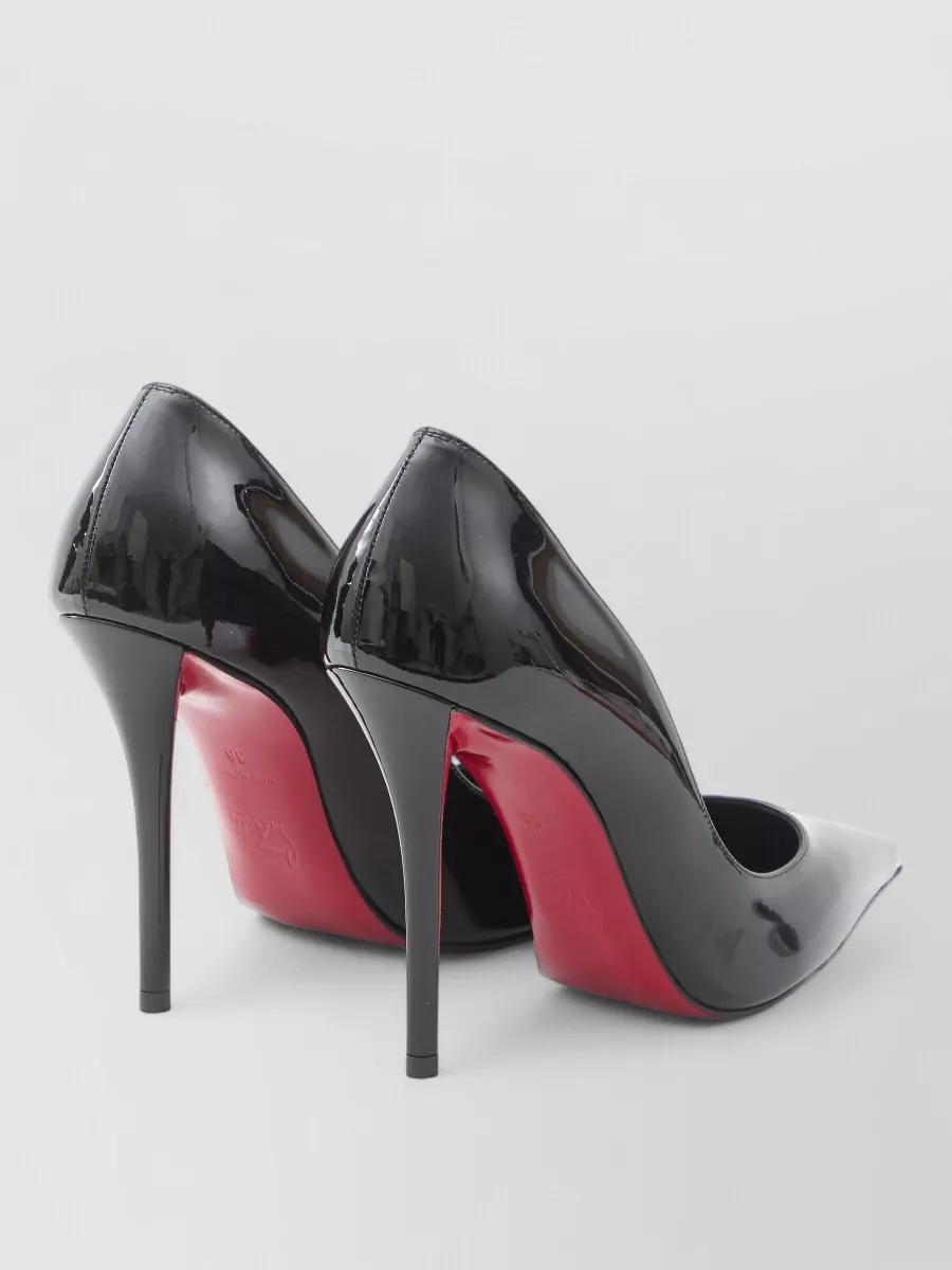Christian Louboutin Patent Leather Miss Z 100 Pumps